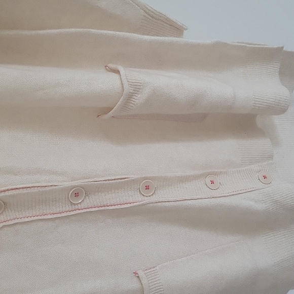 Anthropologie Pilcro Kelly Boyfriend 100% Cashmere Slouchy Cardigan Size S - Picture 7 of 15